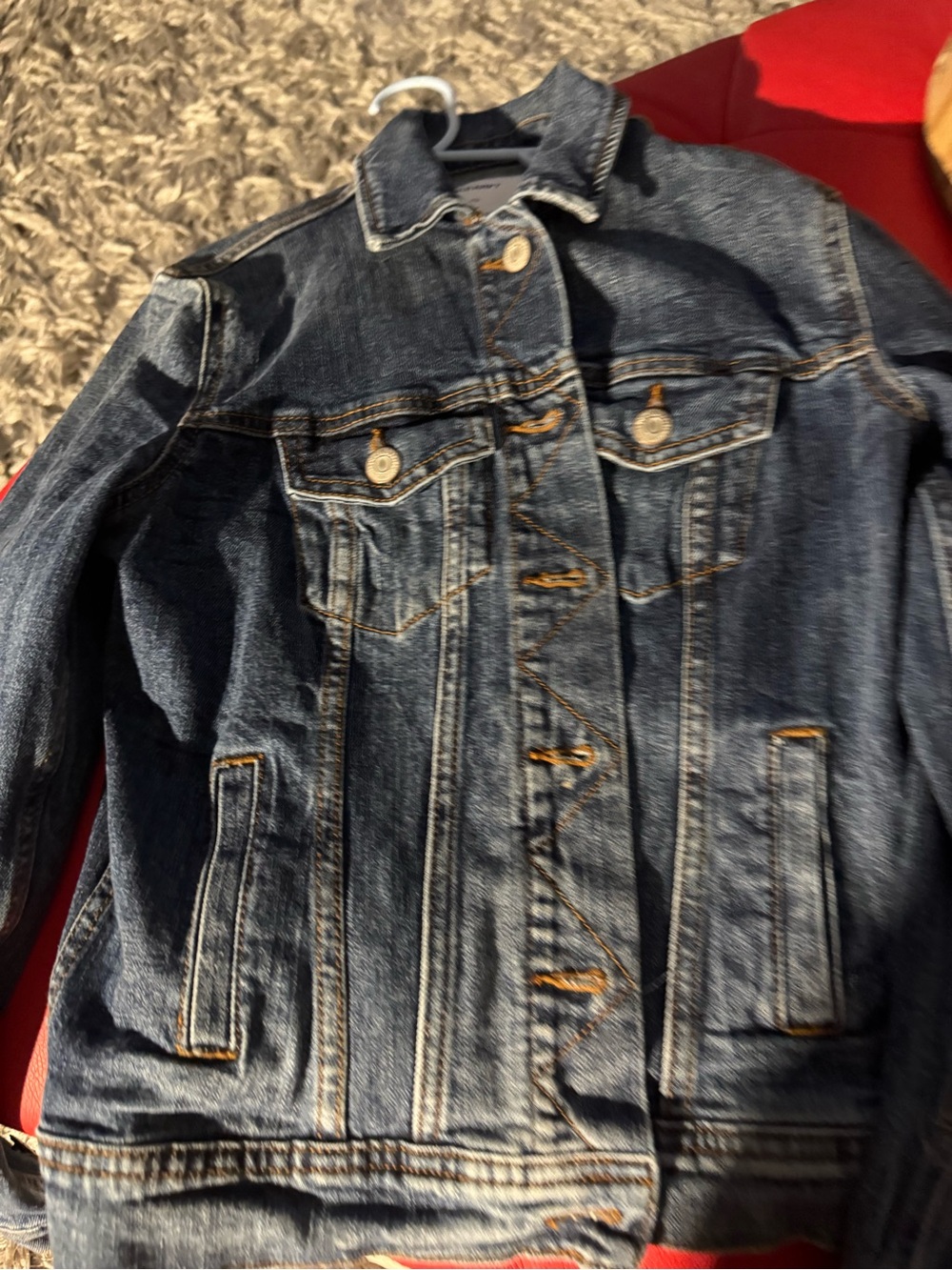 Old Navy Dark Blue Denim Jacket